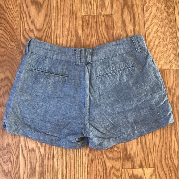 Blue Textured Khakis by Gap Shorts - Picture 5 of 5